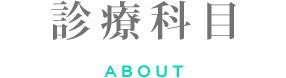 主な診療科目